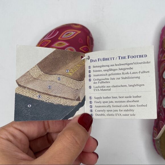 Birkenstock Sorian Paisley Mules Clogs NIB - Picture 9 of 10